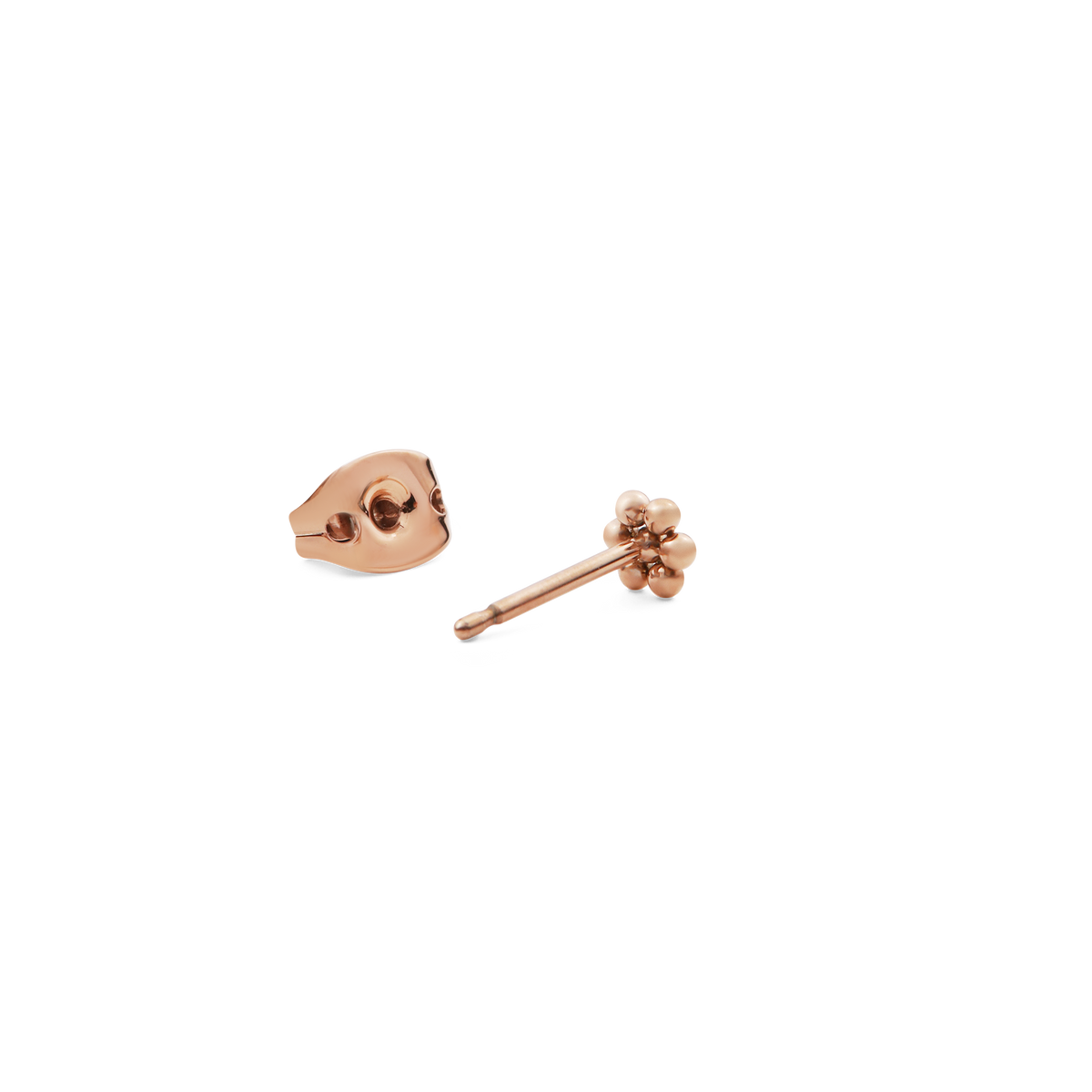 Flower Stud Rose Gold