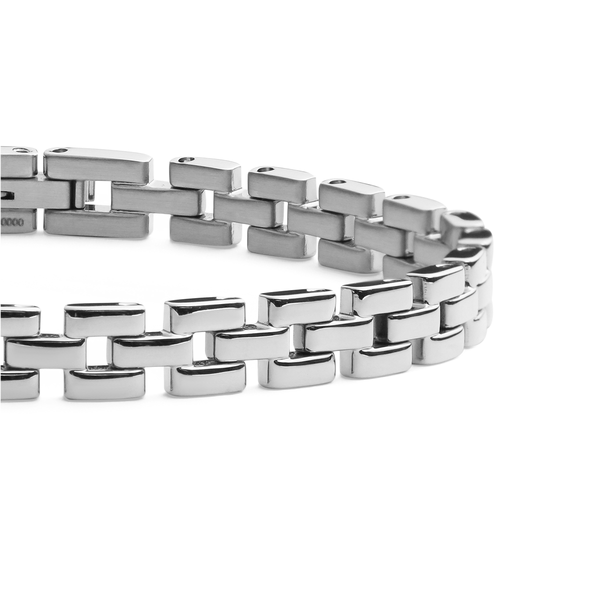 3-Link Inspired 銀色手鍊