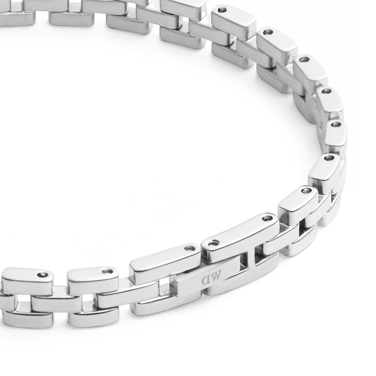 3-Link Inspired 銀色手鍊