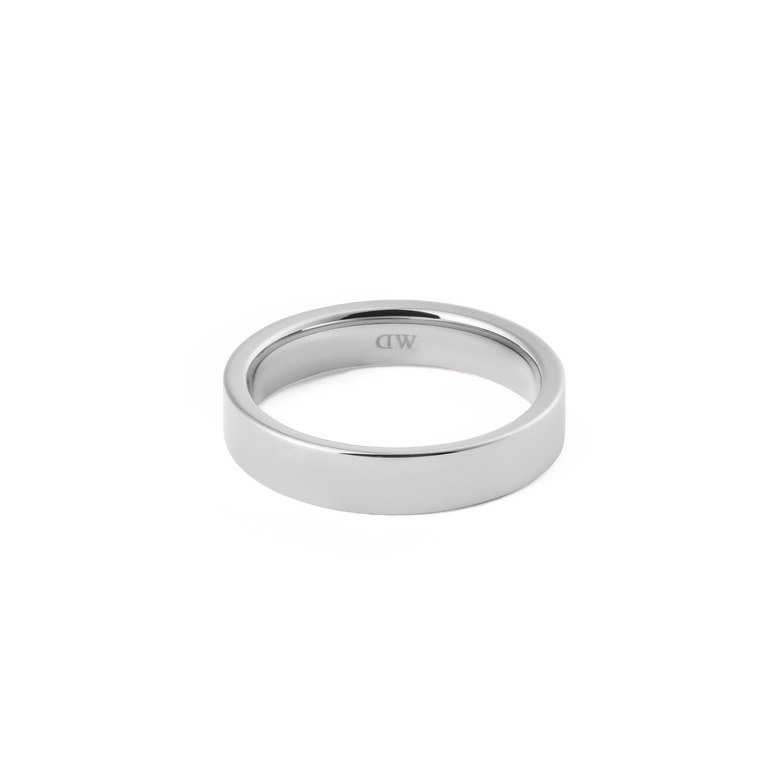Line Ring Polished Silver 4.5mm