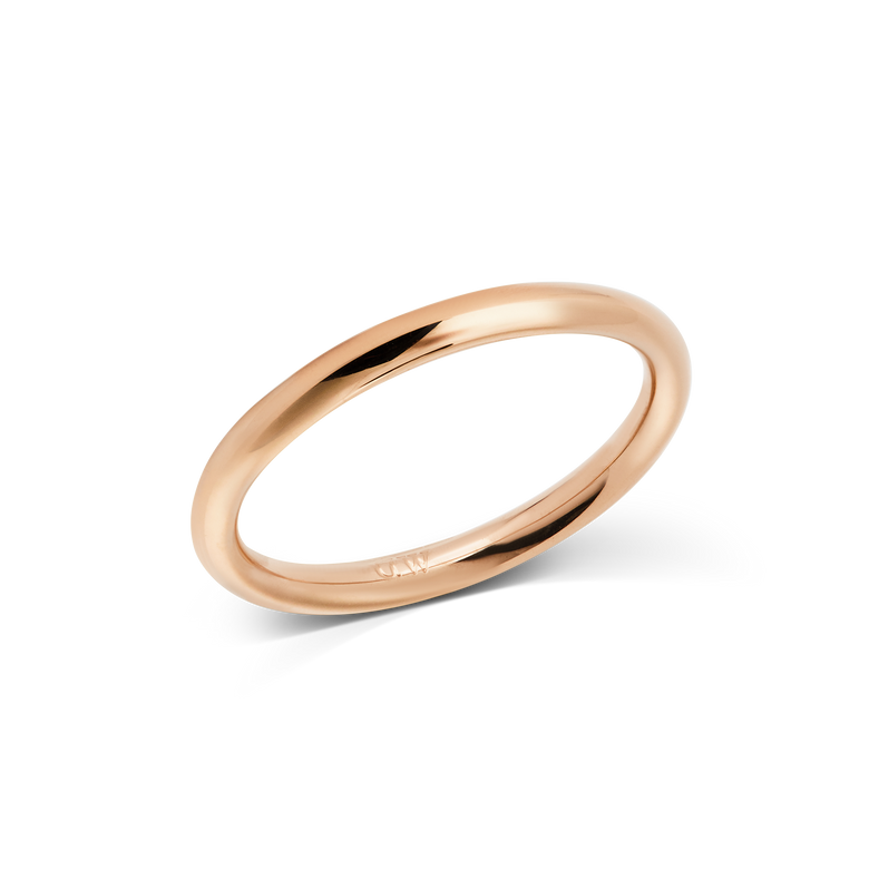 Arch Ring Rose Gold 2.5mm