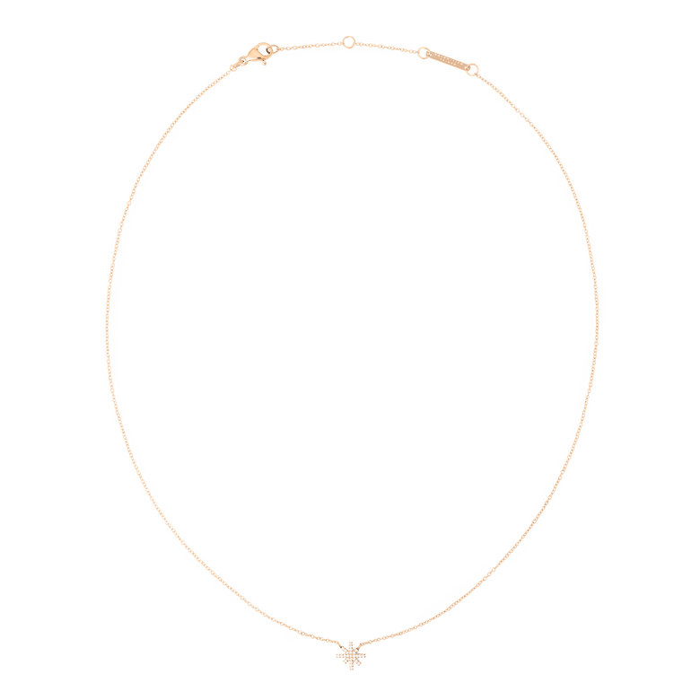 Mirelle Star Necklace Rose Gold