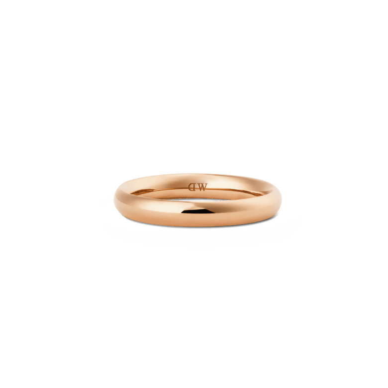 Arch 3.5mm 玫瑰金弧形戒指