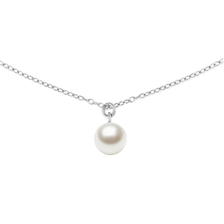 Pearl 銀色珍珠項鍊