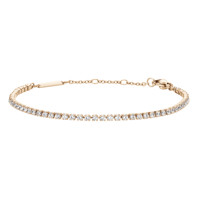 Classic Tennis Bracelet Rose Gold