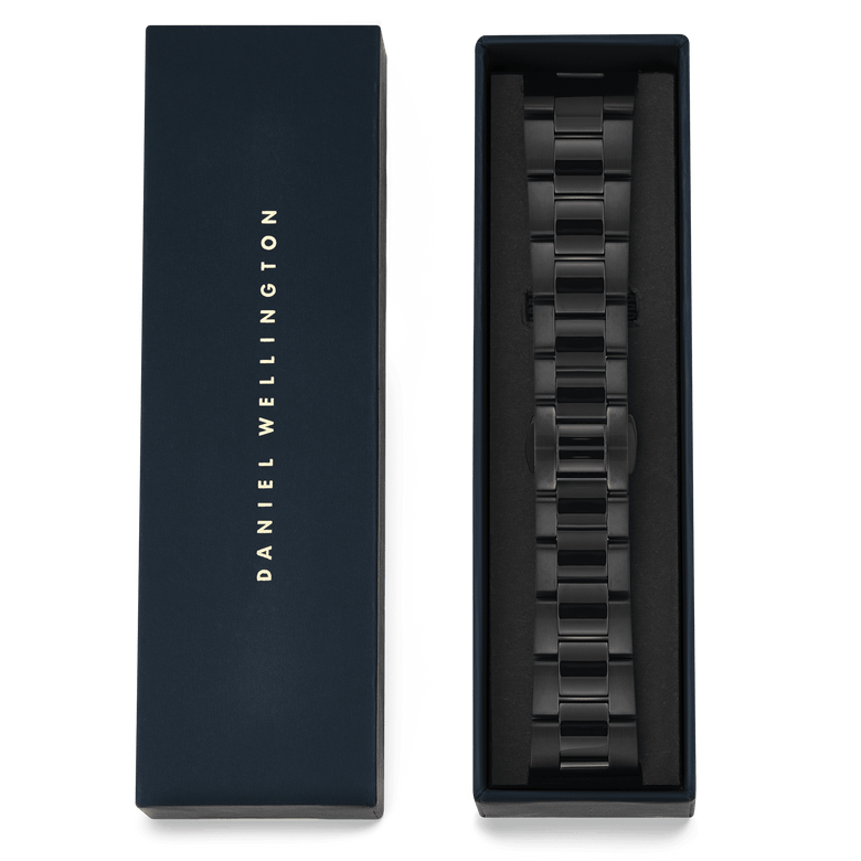 Iconic Link 智慧型手錶瑪瑙黑不鏽鋼錶帶