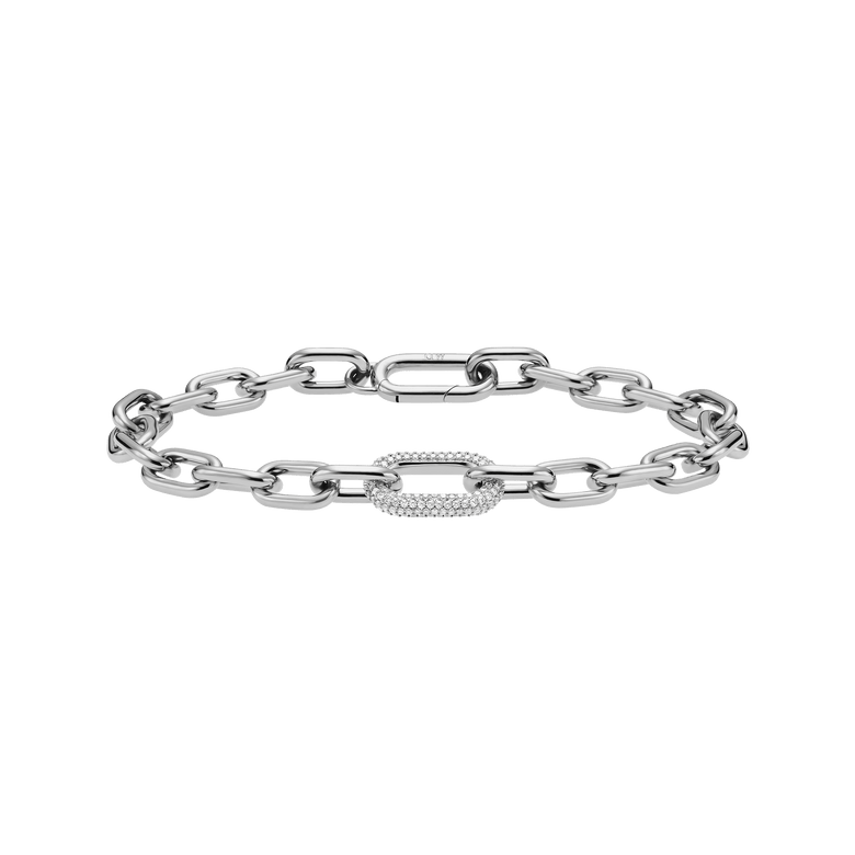 Crystal Link 銀色手鍊
