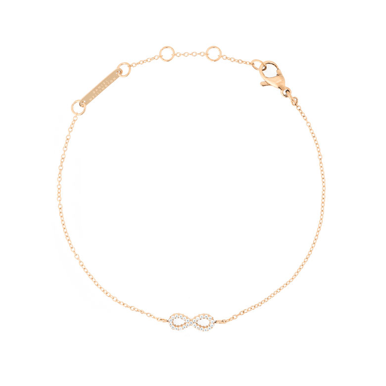 Mirelle Infinity Bracelet Rose Gold
