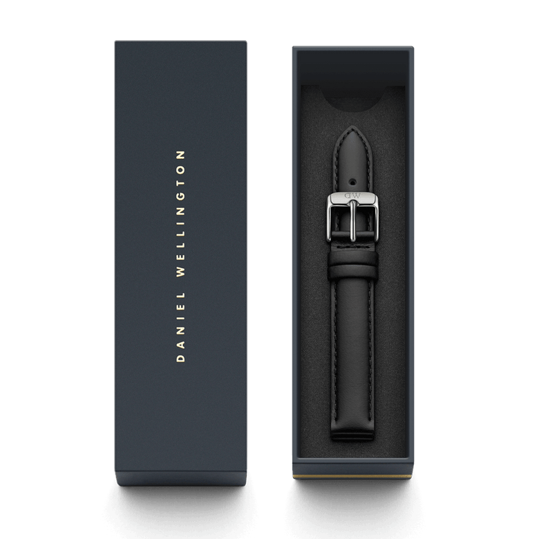 Petite Sheffield 真皮錶帶 銀色