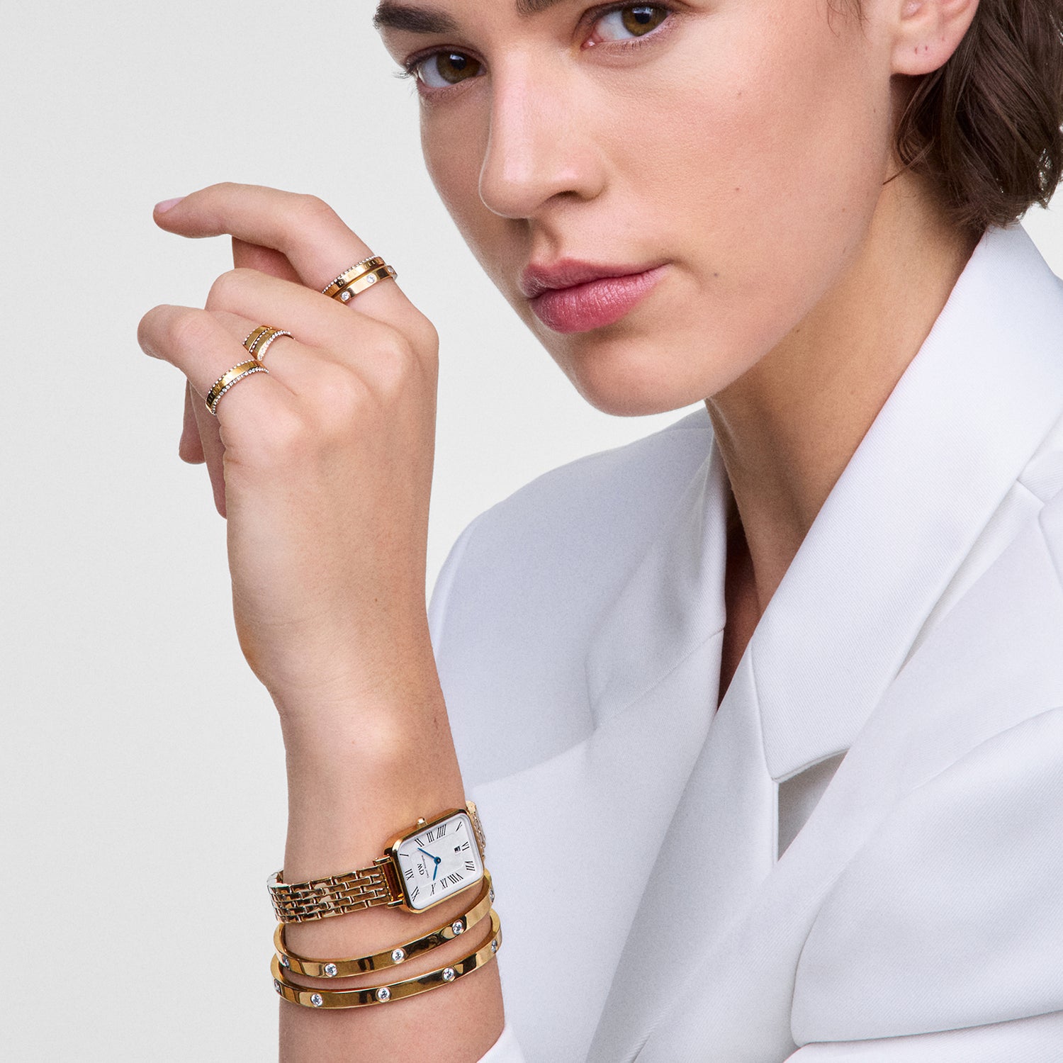Classic Lumine Bracelet Gold 55mm