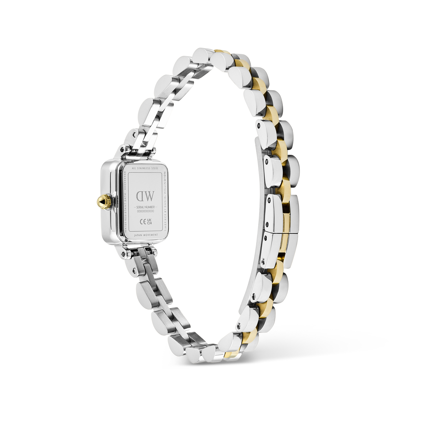Quadro Mini Arch 3-Link Two Tone Gold