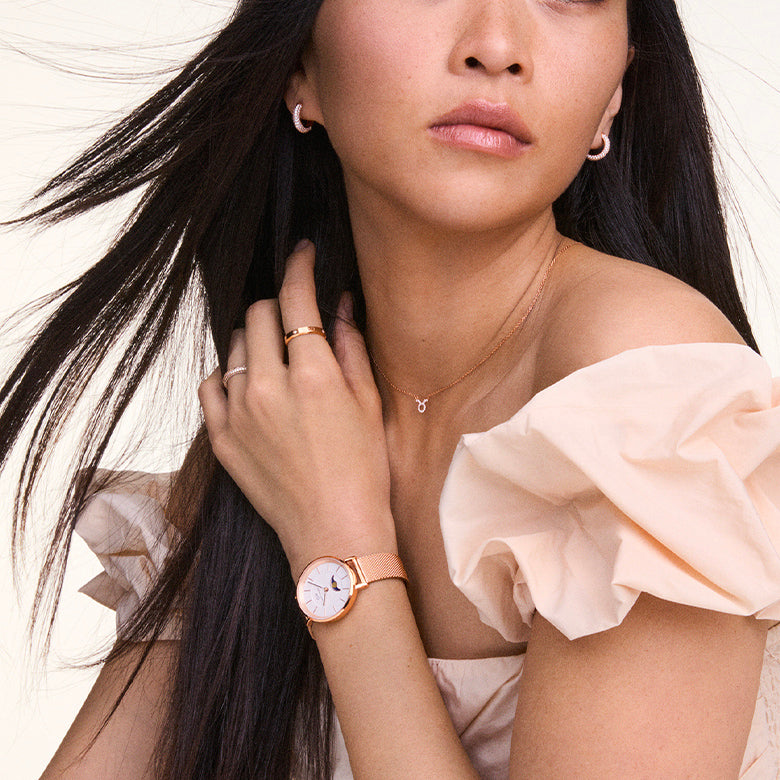 Classic Lumine 玫瑰金戒指
