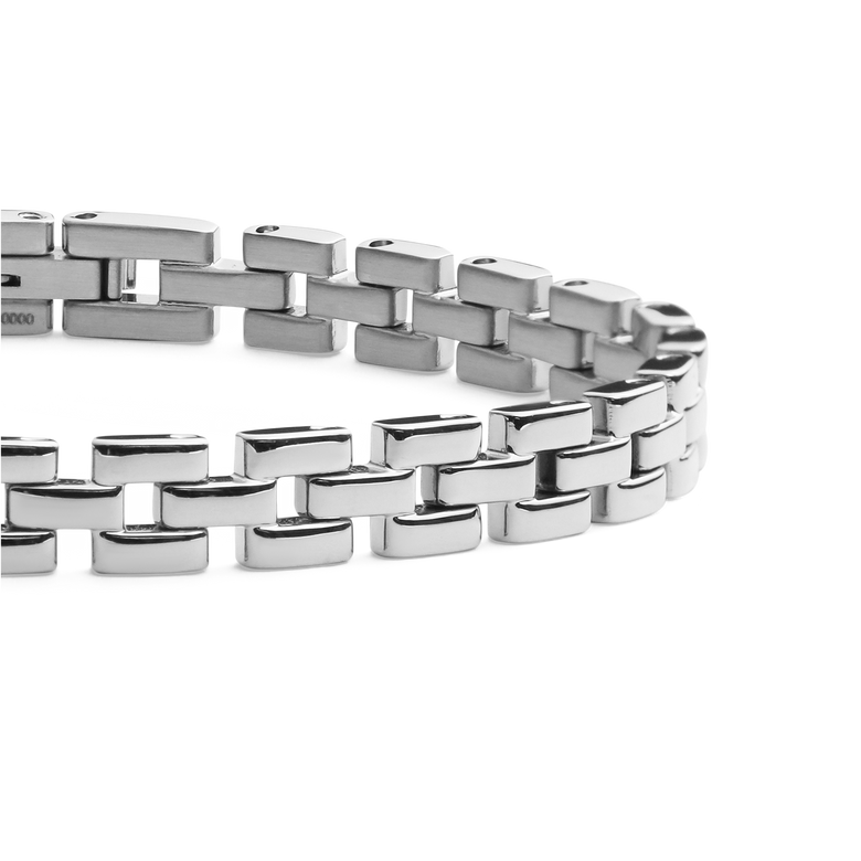 3-Link Bracelet Silver