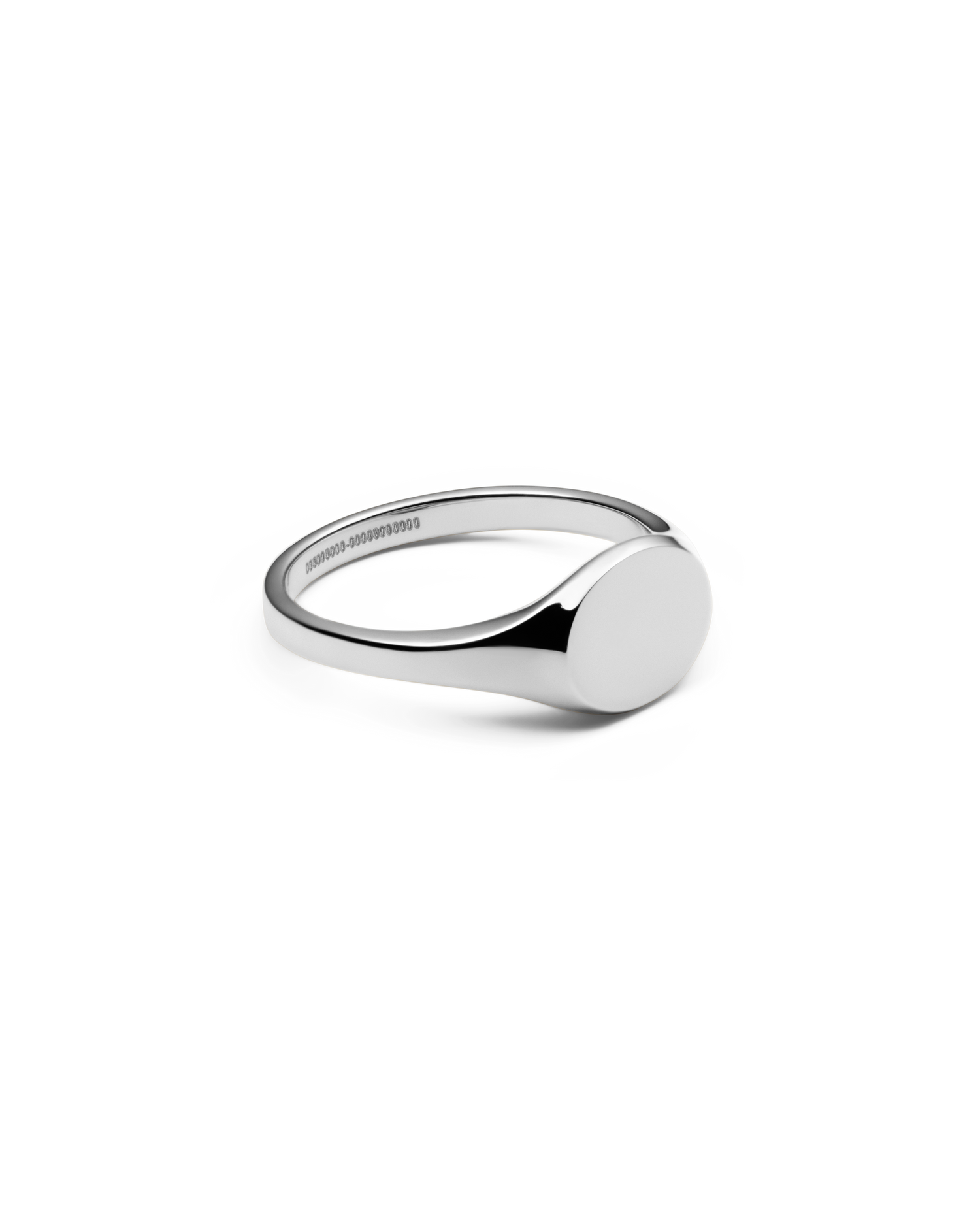 Mini Signet 銀色戒指