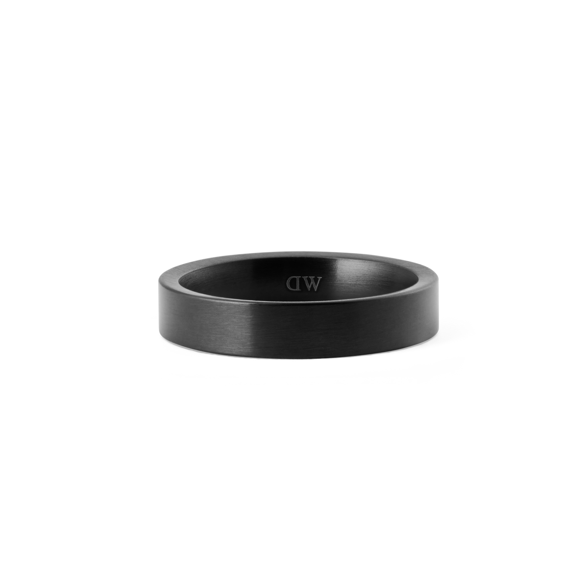 Line Ring 4.5mm 石墨灰拉絲戒指