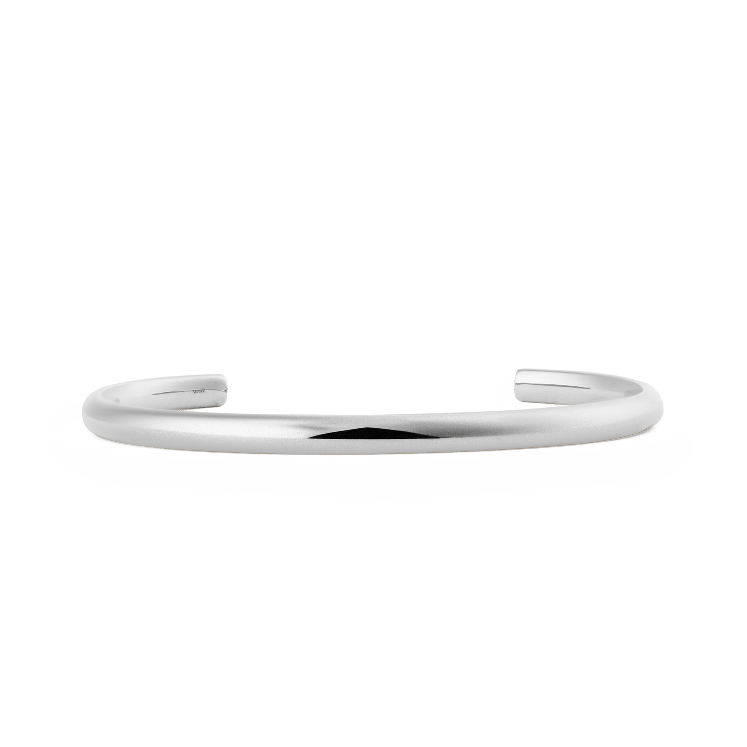 Arch 6mm 弧形銀色手環
