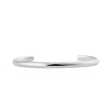 Arch 6mm 弧形銀色手環