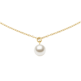 Pearl 金色珍珠項鍊