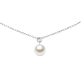 Pearl 銀色珍珠項鍊