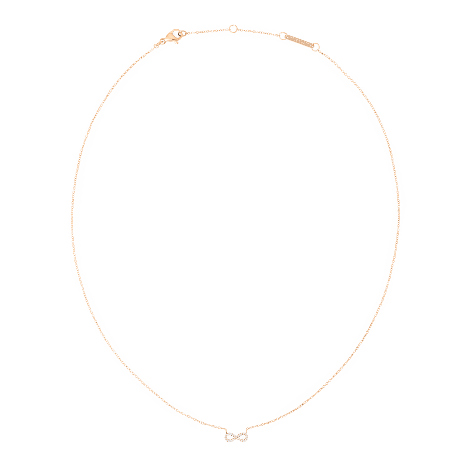 Mirelle Infinity 玫瑰金項鍊
