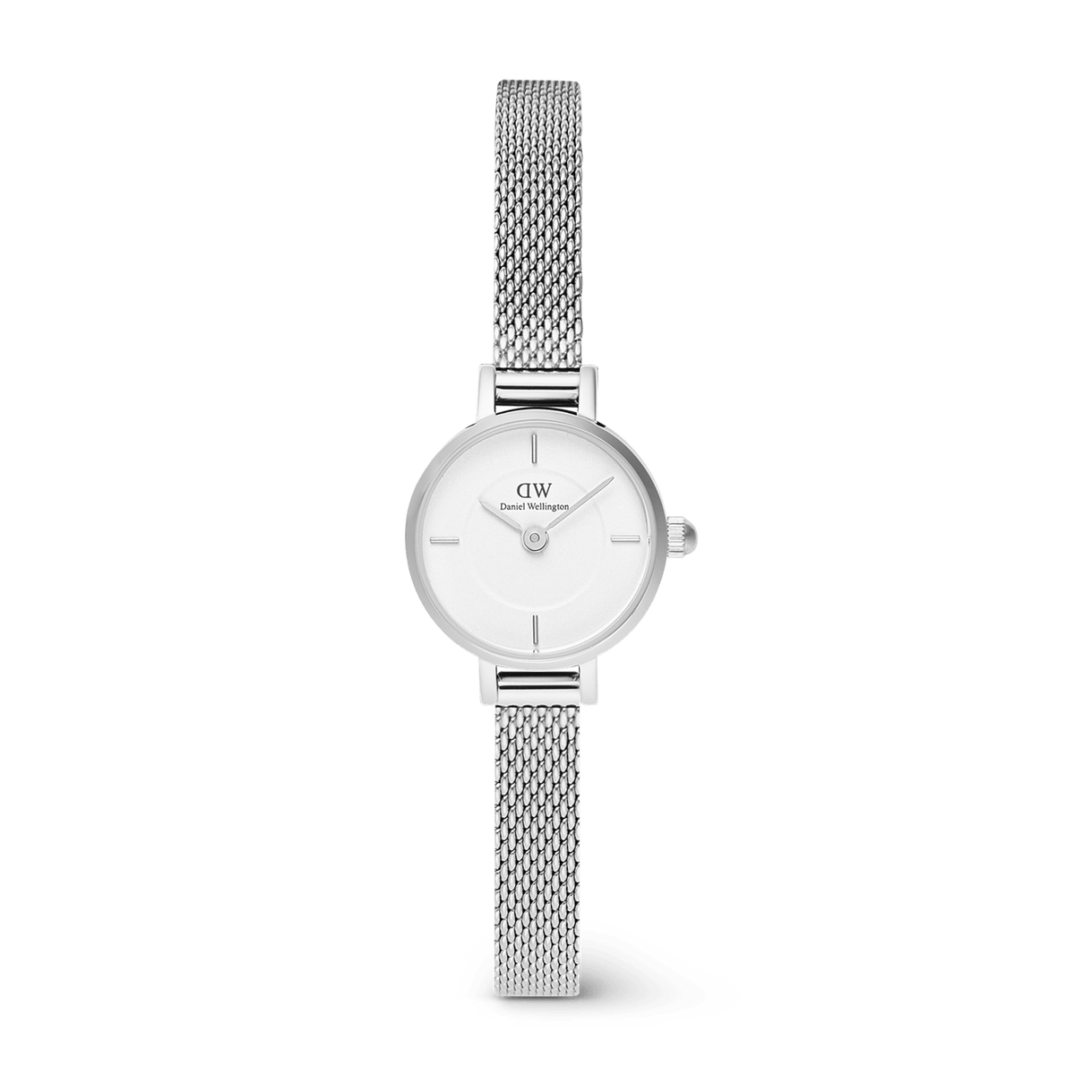Petite Mini Sterling 銀色米蘭錶手錶