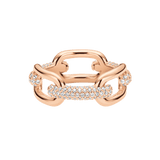 Crystal Link 玫瑰金戒指