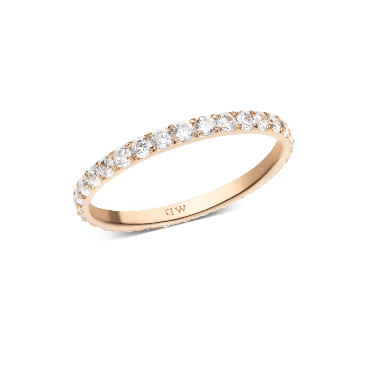 Mirelle Eternity 環鑽玫瑰金戒指 (2.0mm)