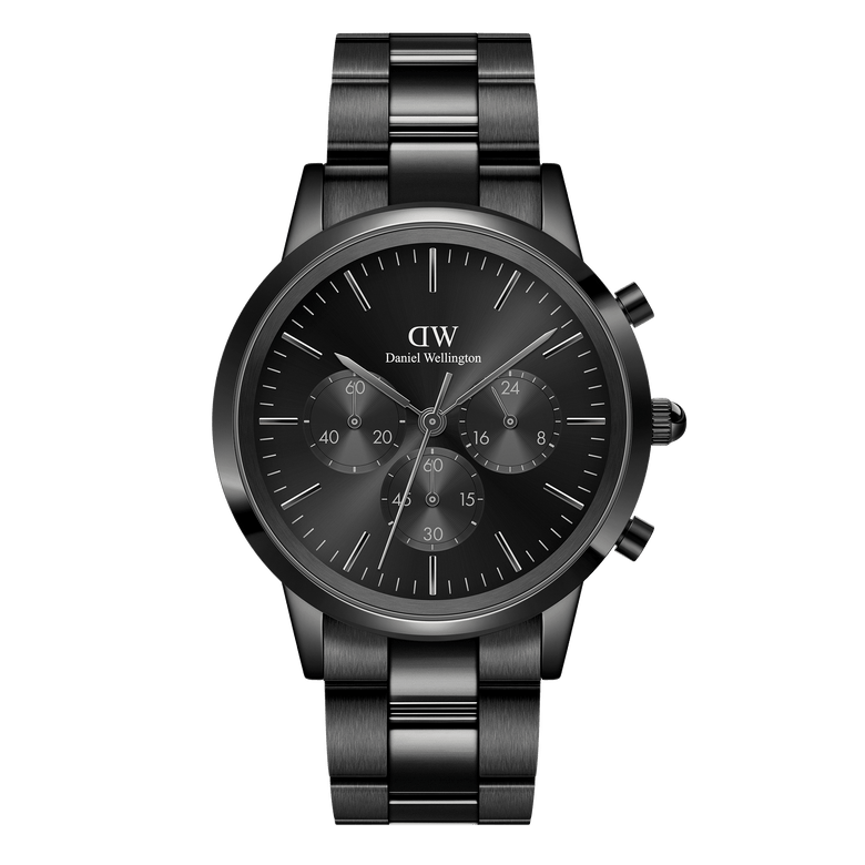 Iconic Chronograph Link Onyx B
