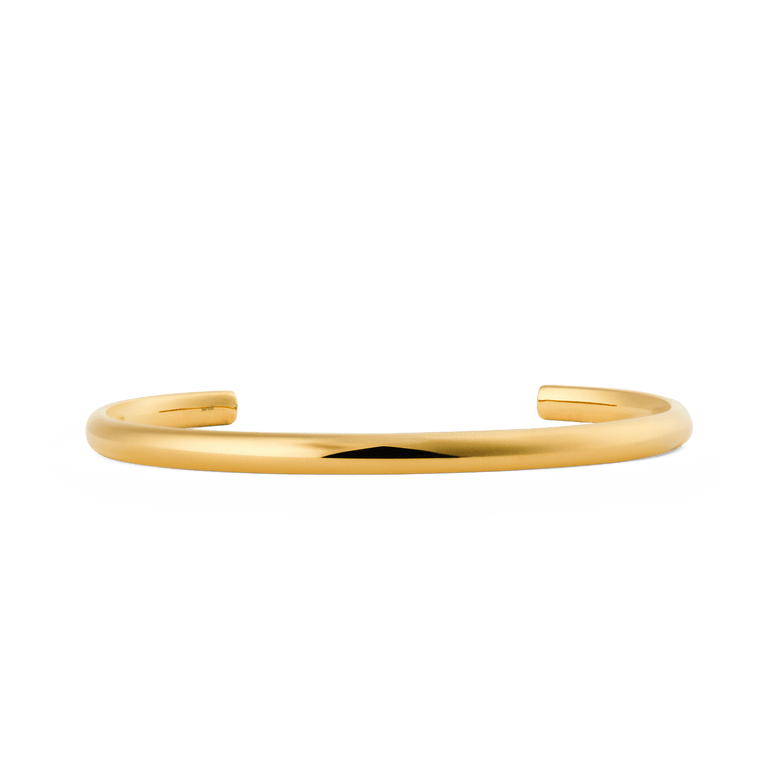 Arch 4mm 金色弧形手環