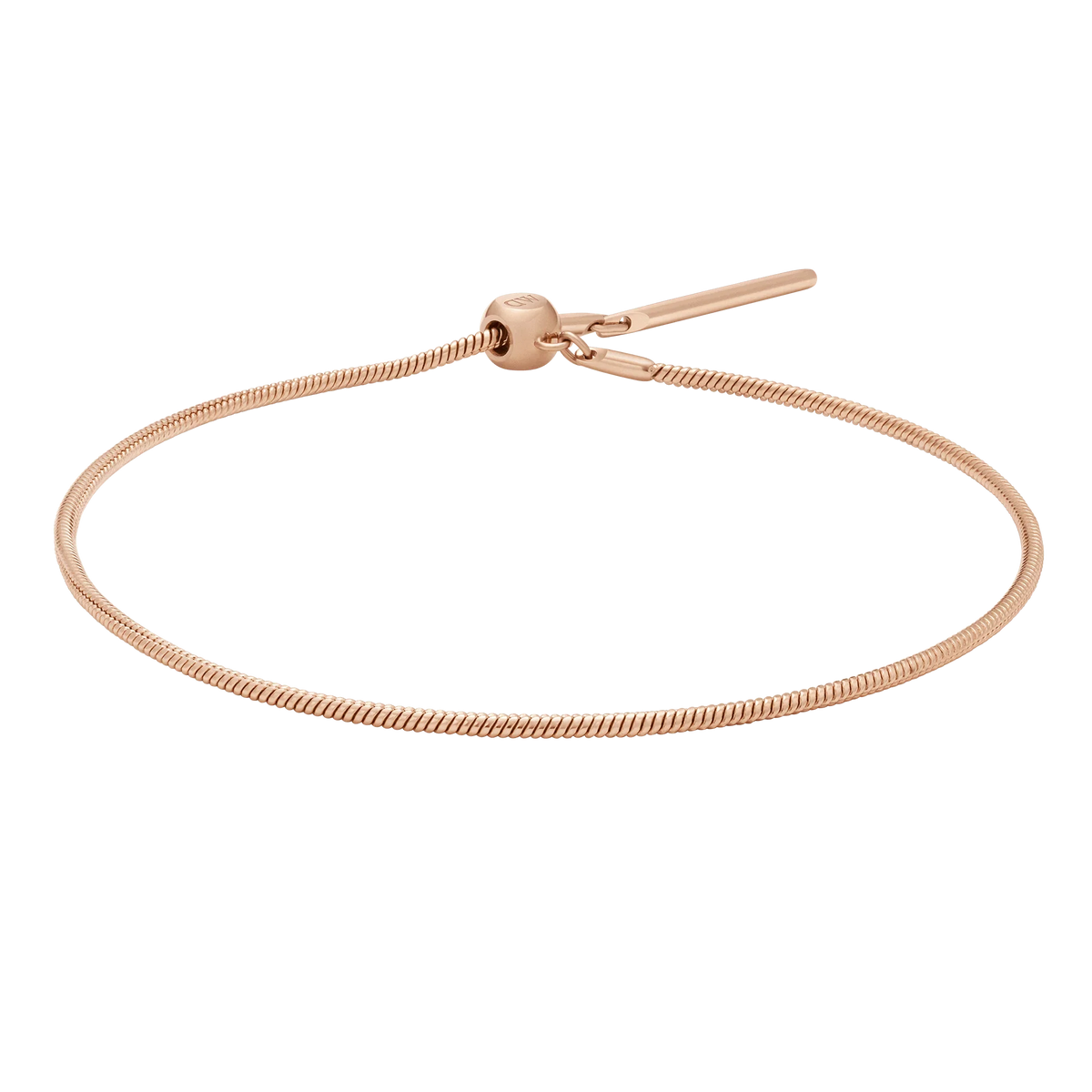 Charms Snake 玫瑰金蛇骨手鍊