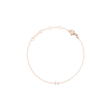 Zodiac Crystal 十二星座玫瑰金水晶手鍊