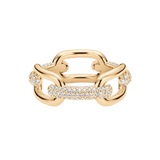 Crystal Link 金色戒指