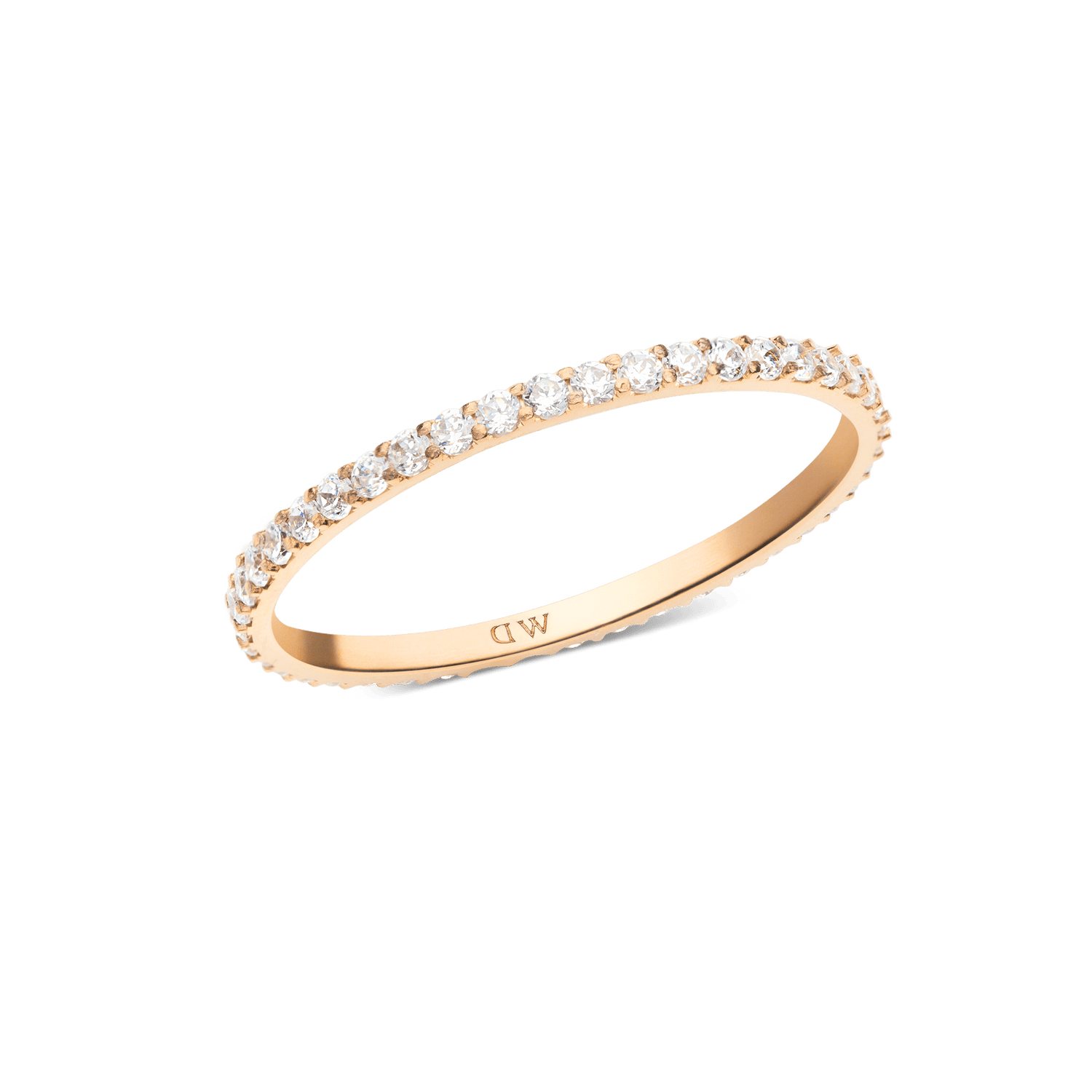 Mirelle Eternity 環鑽玫瑰金戒指 (1.4mm)