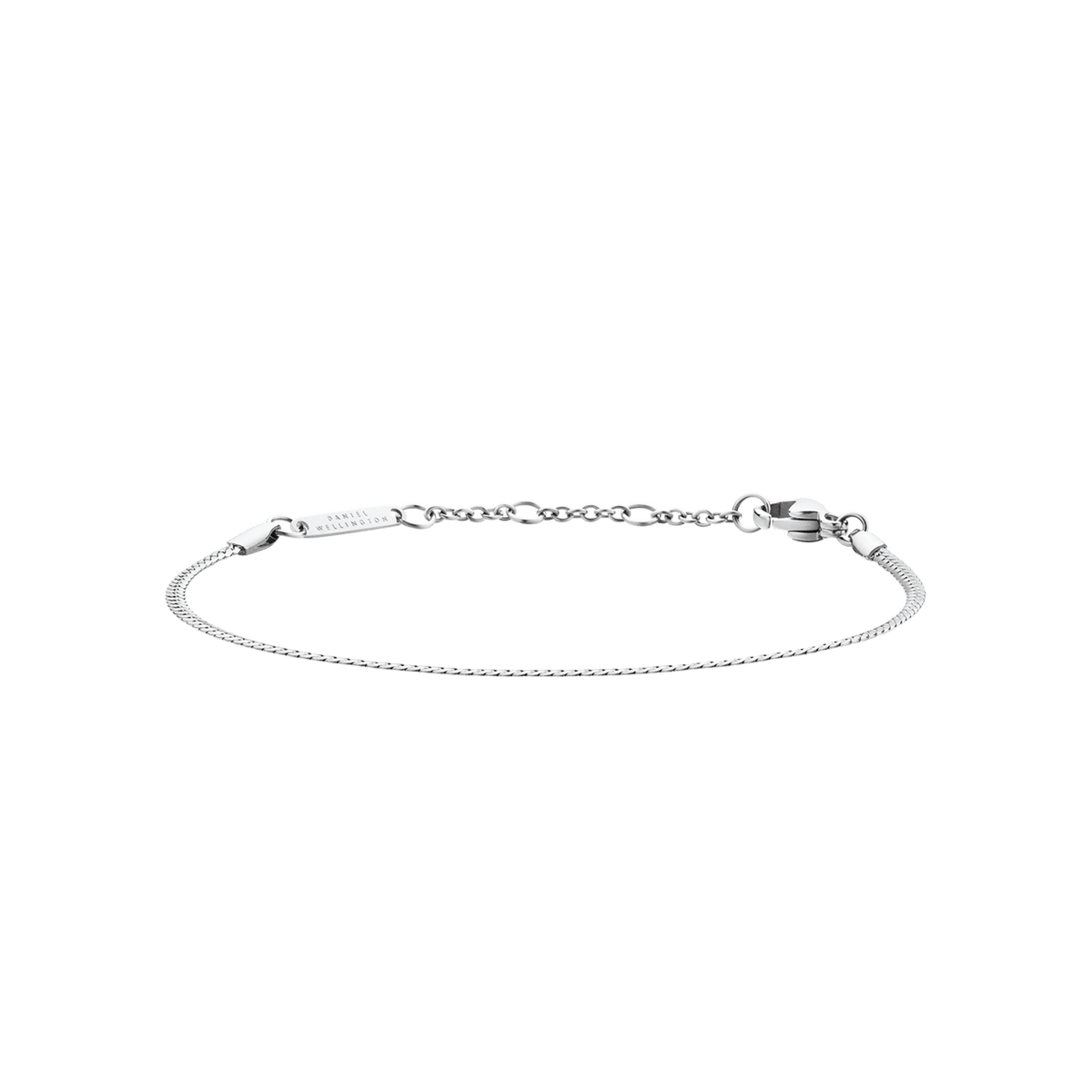 Flat Chain 銀色蛇骨手鍊