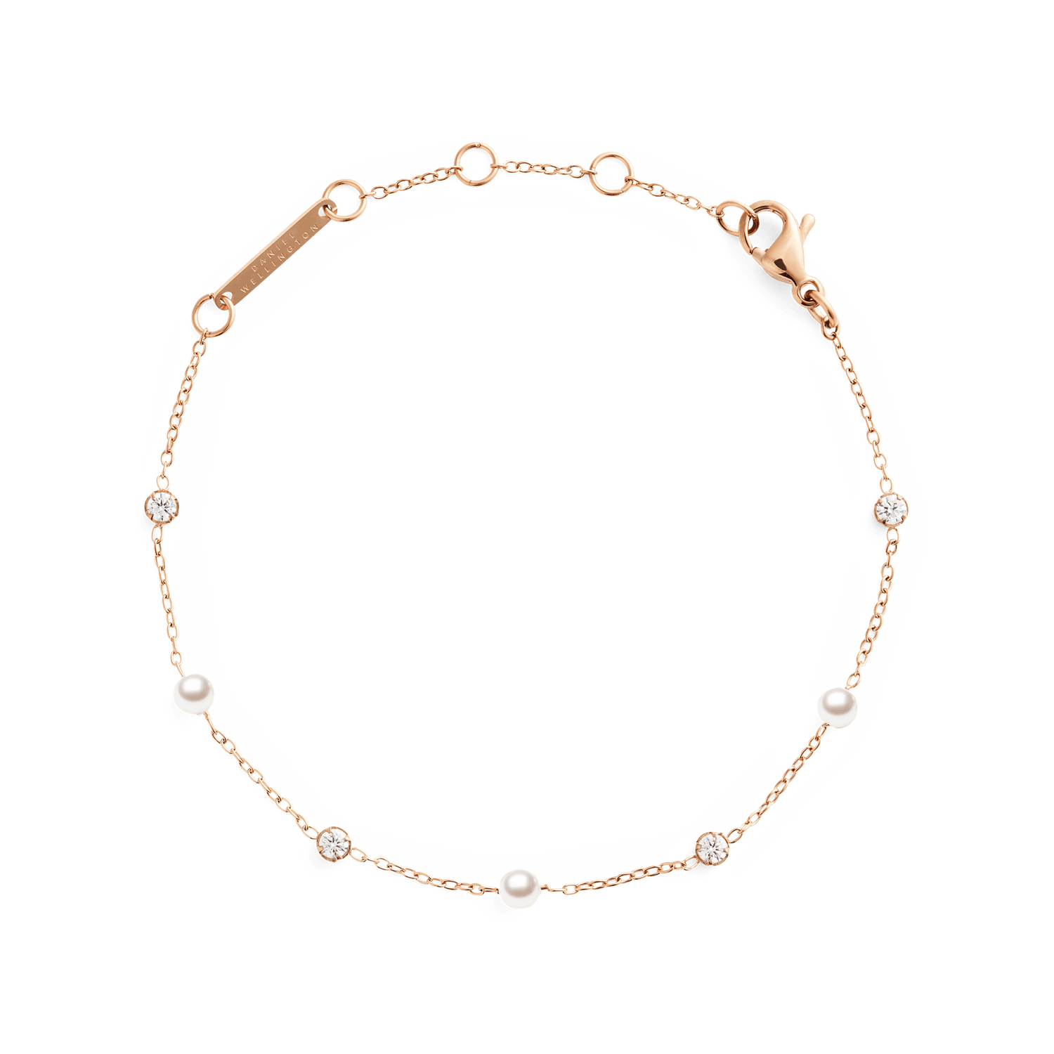 Pearl 玫瑰金珍珠手鍊