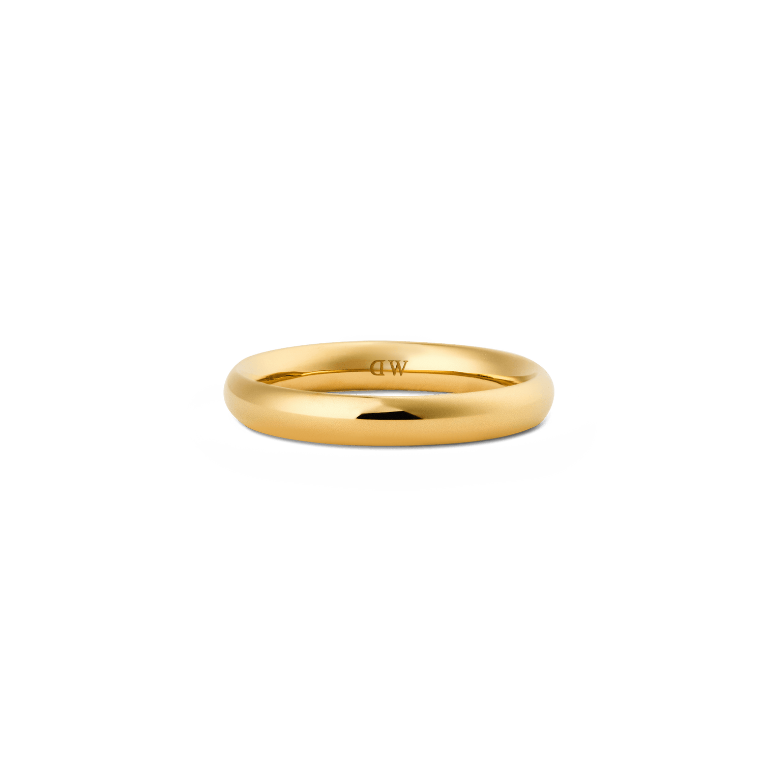 Arch Ring 3.5mm 金色弧形戒指