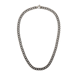 Ellipse Cuban Chain古巴鍊灰色項鍊