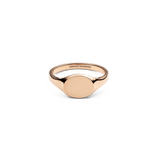 Mini Signet 玫瑰金戒指