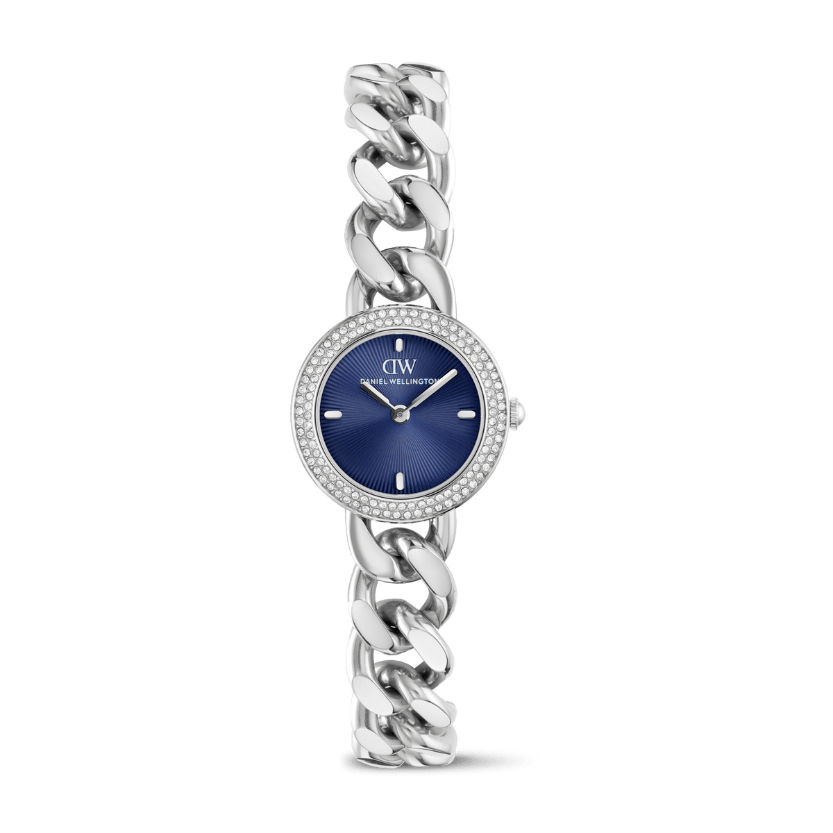 Ellips Watch Blue Crystal Silver
