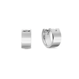 Line 5.5mm 拋光銀色耳環