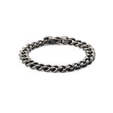 Ellipse Cuban Chain古巴鍊灰色手鍊