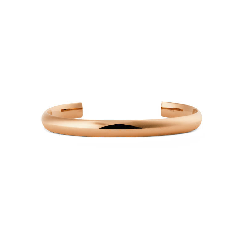 Arch 6mm 玫瑰金弧形手環