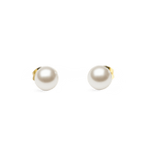 Pearl 金色珍珠耳環