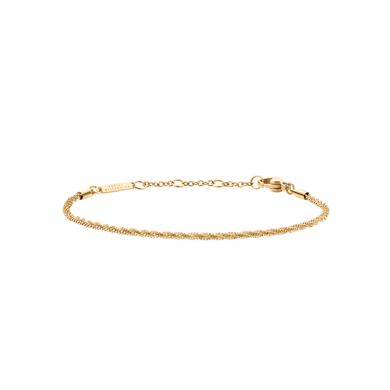 Twisted Chain Bracelet Gold