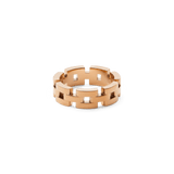 3-Link Inspired 玫瑰金戒指