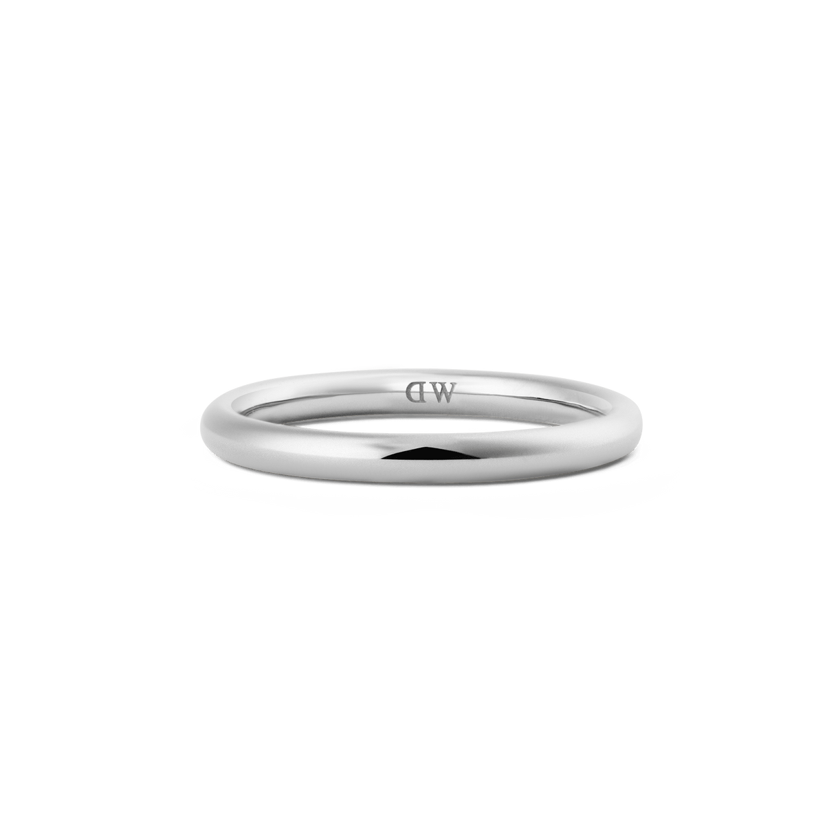 Arch 2.5mm 銀色弧形戒指