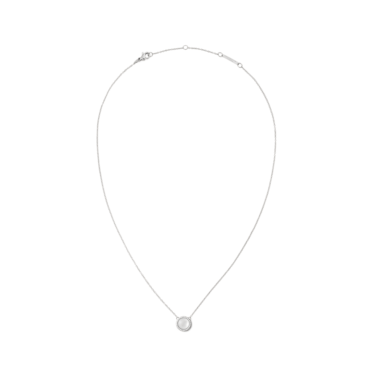 Audrey Necklace 珍珠母貝銀色項鍊