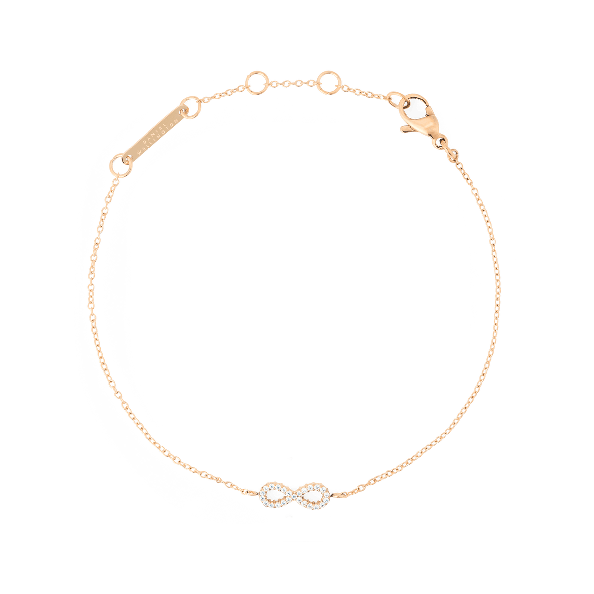 Mirelle Infinity 玫瑰金手鍊