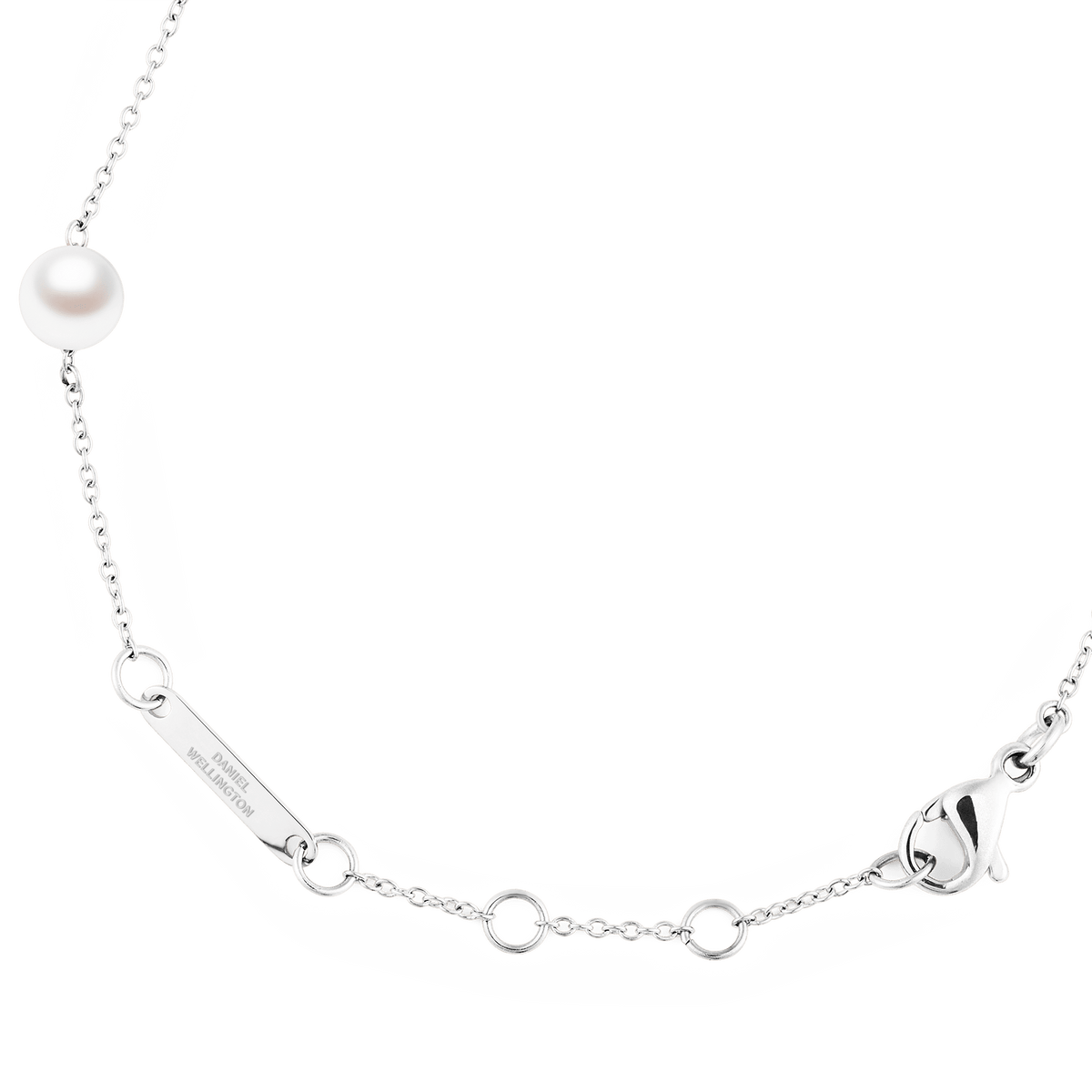 Pearl Step Bracelet Silver