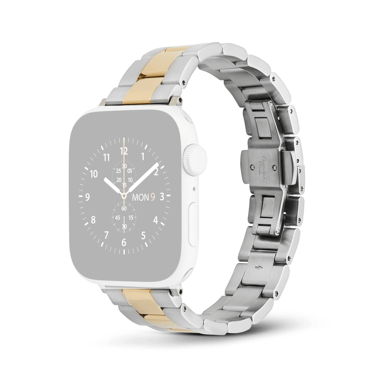 Smartwatch Strap Iconic Link two-tone